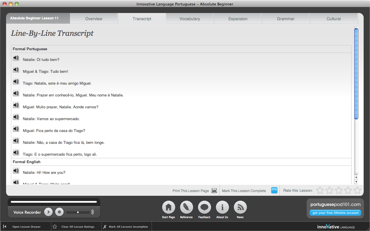 Screenshot 3 - Learn Portuguese - Advanced 